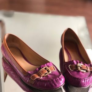 Coach felix flat (fuschia) size 8.5